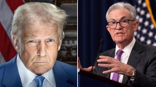 Presidente Donald Trump se reúne con el titular de la Reserva Federal, Jerome Powell