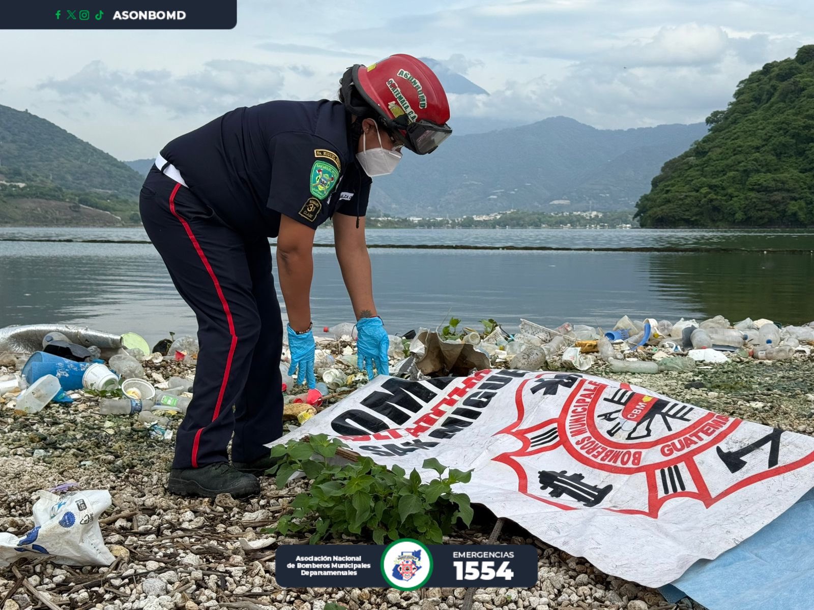 Localizan cuerpo sin vida a orillas del lago de Amatitlán