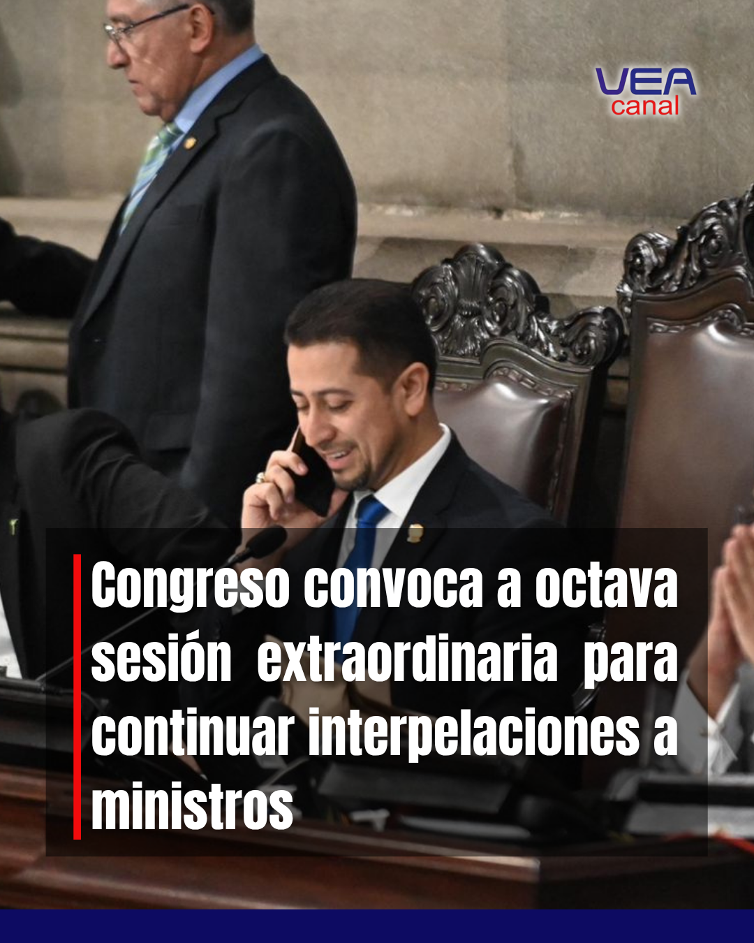 Congreso convoca a octava sesión extraordinaria para continuar interpelaciones a ministros