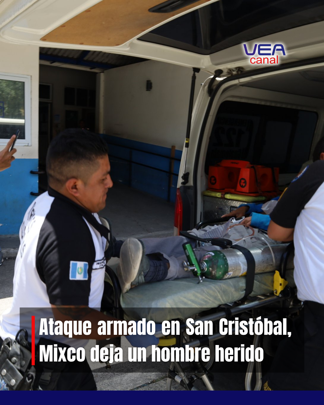 Ataque armado en San Cristóbal, Mixco deja un hombre herido