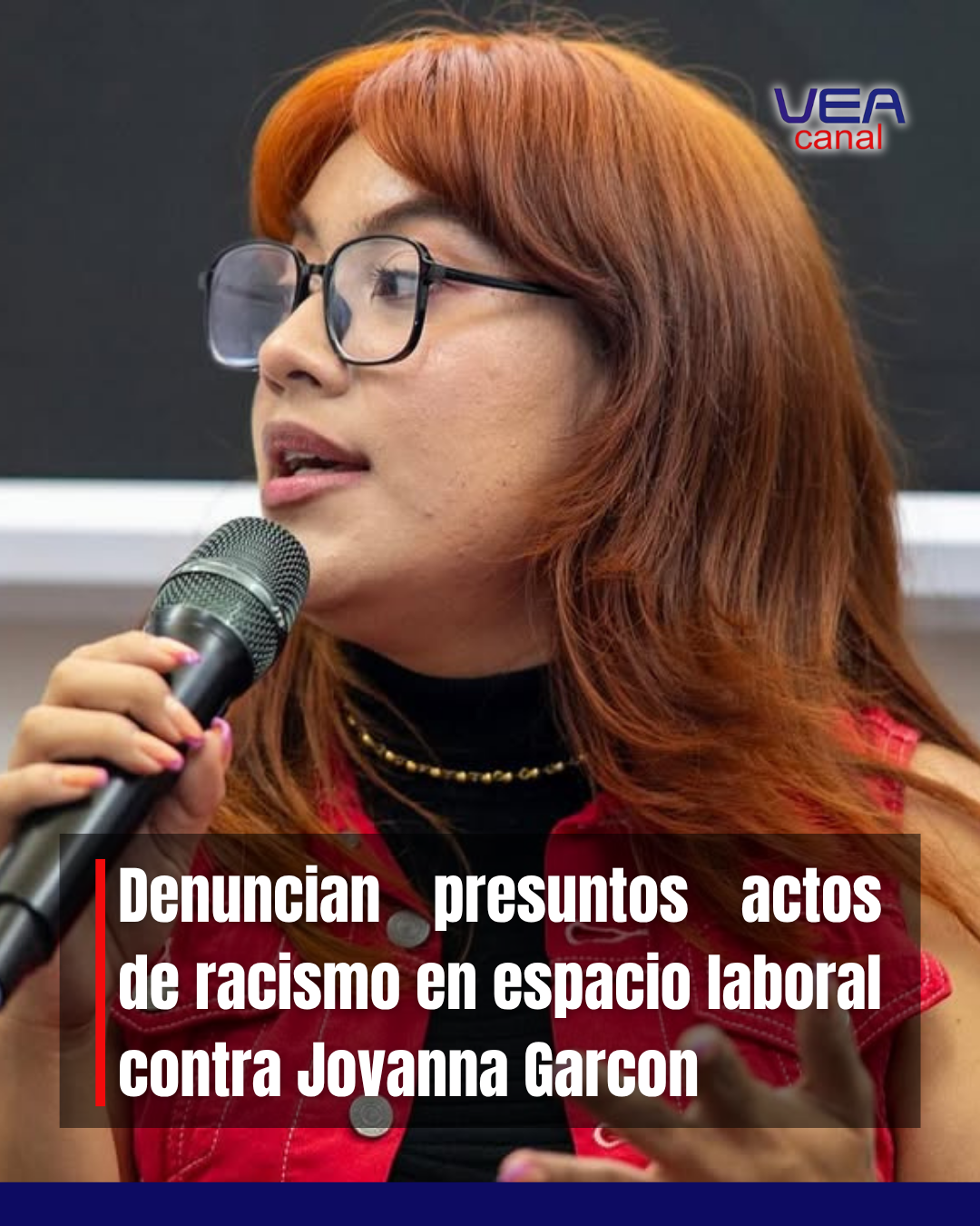 Denuncian presuntos actos de racismo en espacio laboral contra Jovanna Garcon